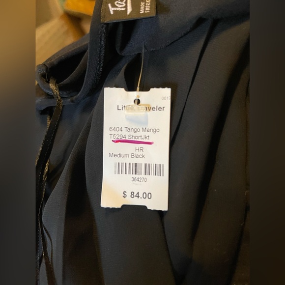 - Tango Mango Light Weight Short Jacket Black Size M - Picture 7 of 9